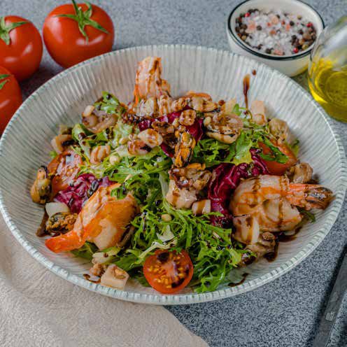Салат из морепродуктов