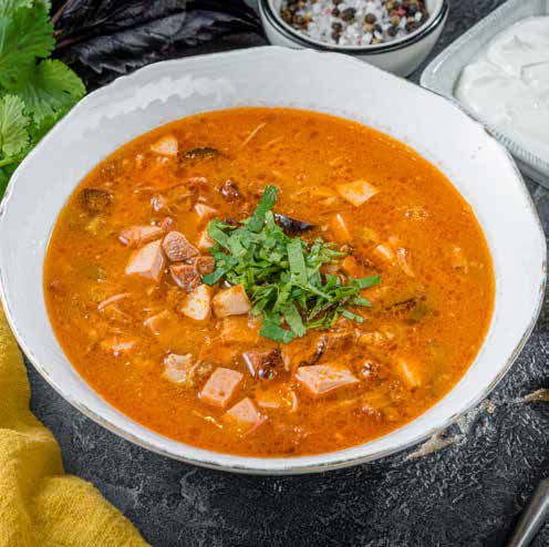 Солянка сборная мясная